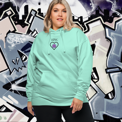 HOODIE PREMIUM CON CAPUCHA MUJER CUORE