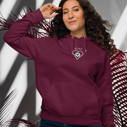 HOODIE CON CAPUCHA ECO MUJER CUORE