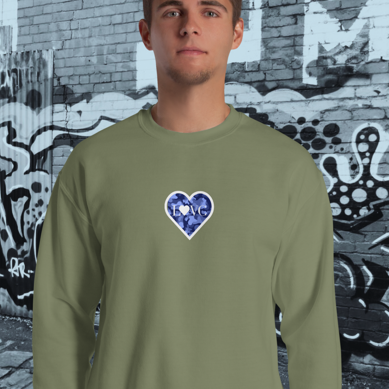 SUDADERA GRUESA HOMBRE ANIMAL PRINT