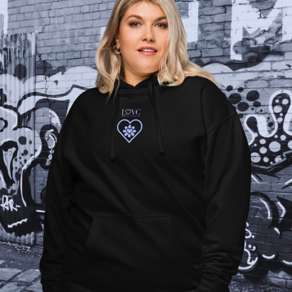 HOODIE PREMIUM CON CAPUCHA MUJER CUORE