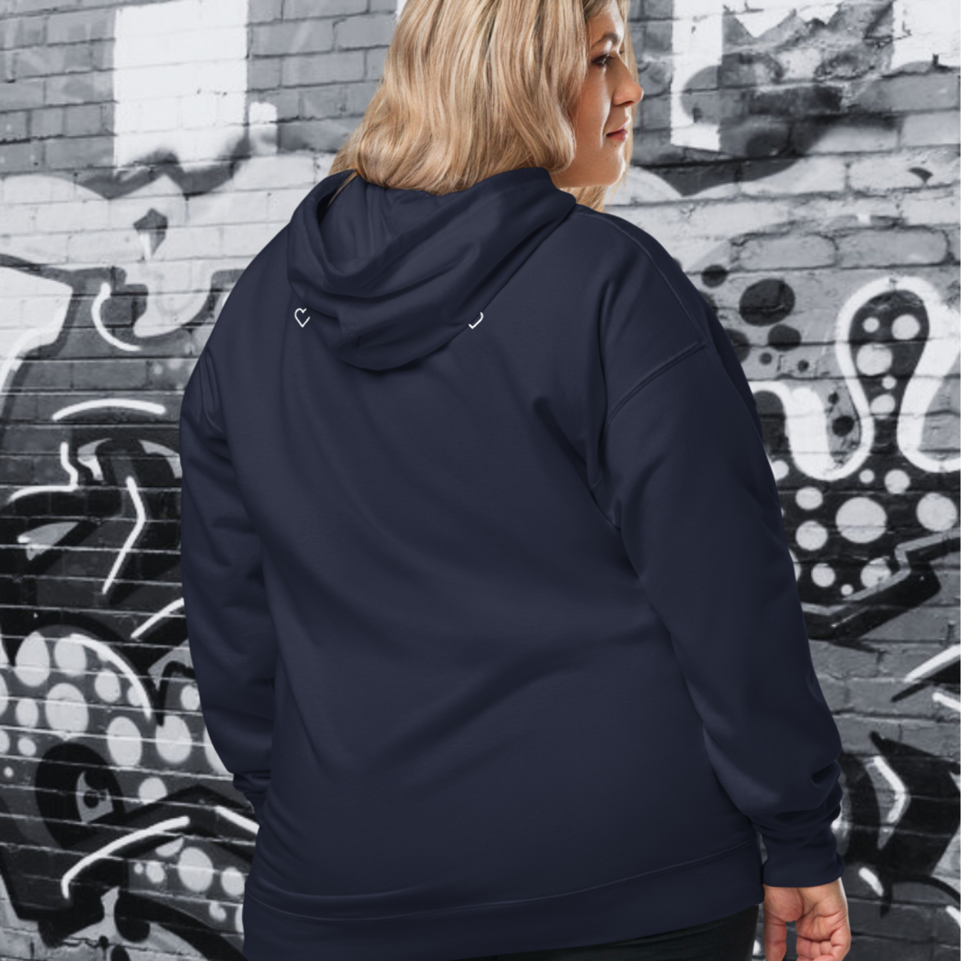 HOODIE PREMIUM CON CAPUCHA MUJER CAMALEÓN