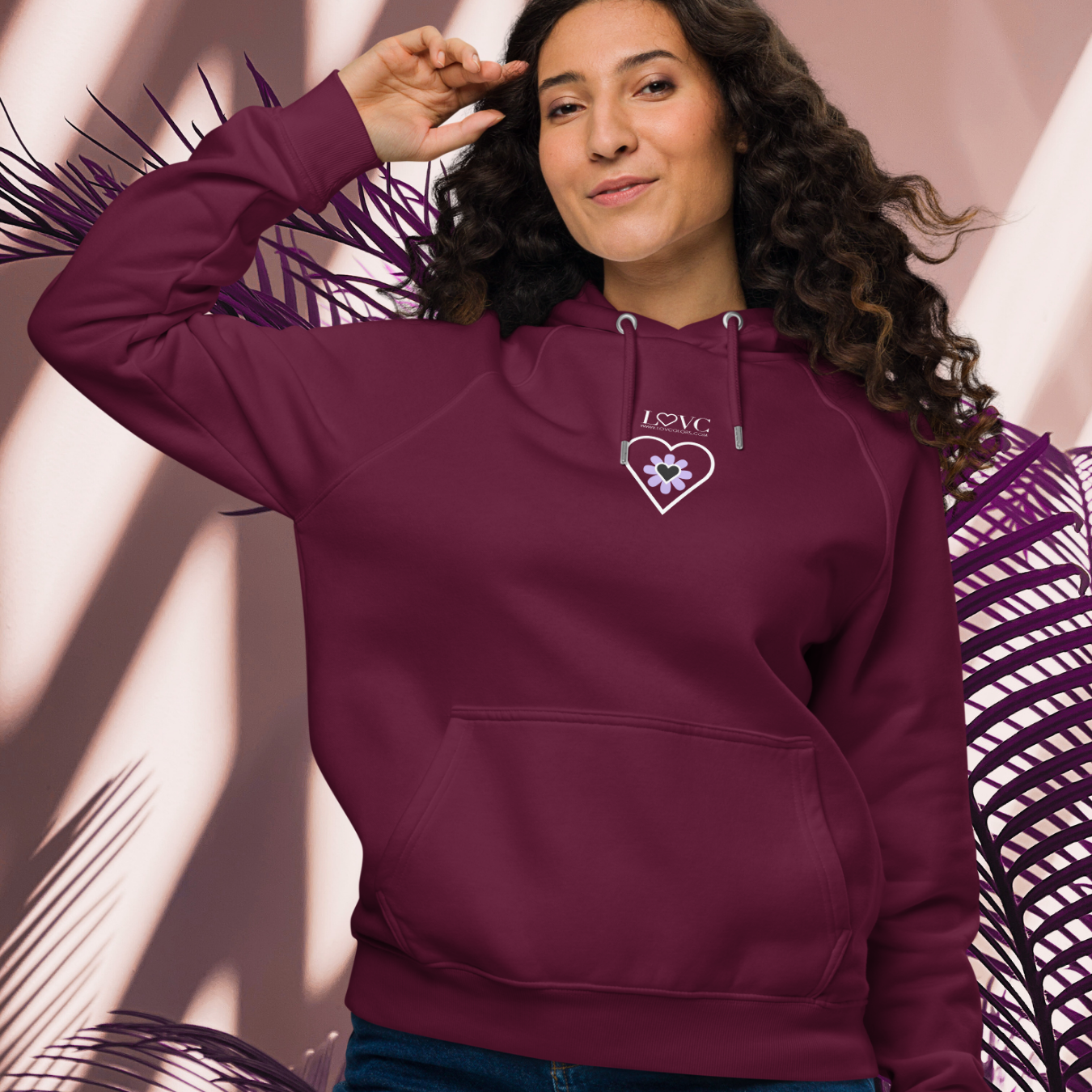 HOODIE CON CAPUCHA ECO MUJER CUORE