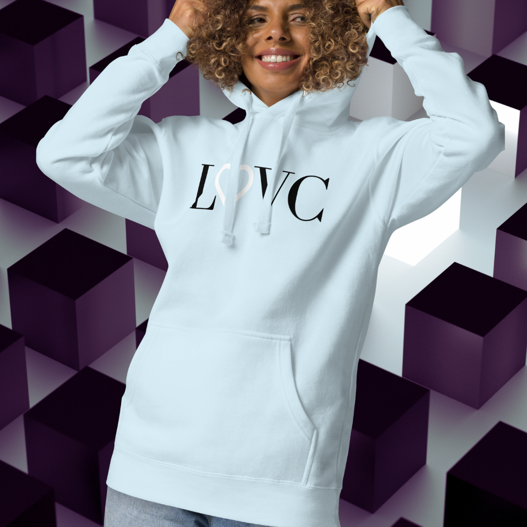 HOODIE CON CAPUCHA MUJER LOGO XL