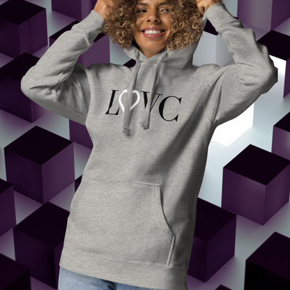 HOODIE CON CAPUCHA MUJER LOGO XL