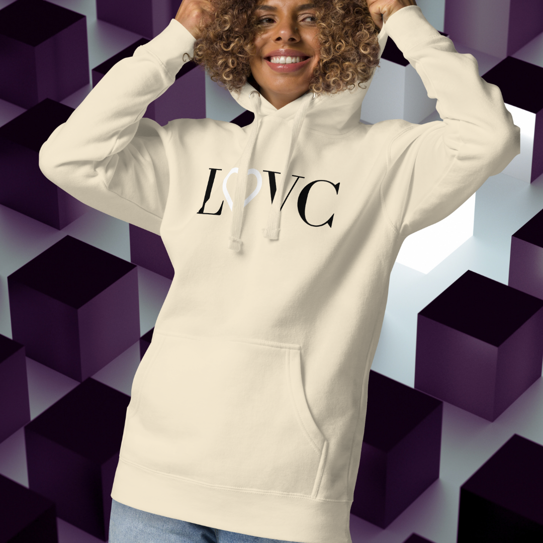 HOODIE CON CAPUCHA MUJER LOGO XL