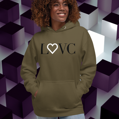 HOODIE CON CAPUCHA MUJER LOGO XL