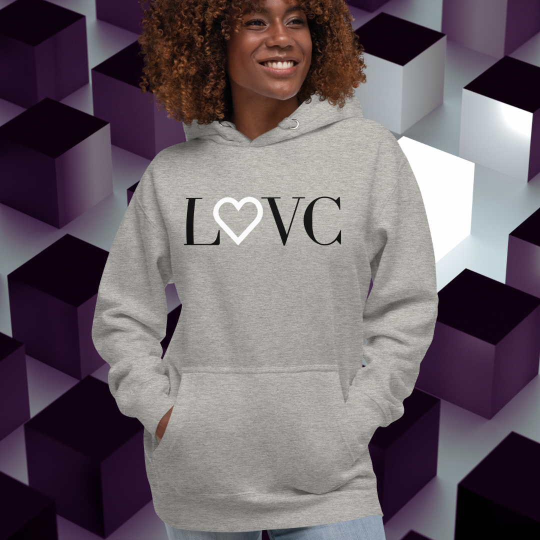 HOODIE CON CAPUCHA MUJER LOGO XL