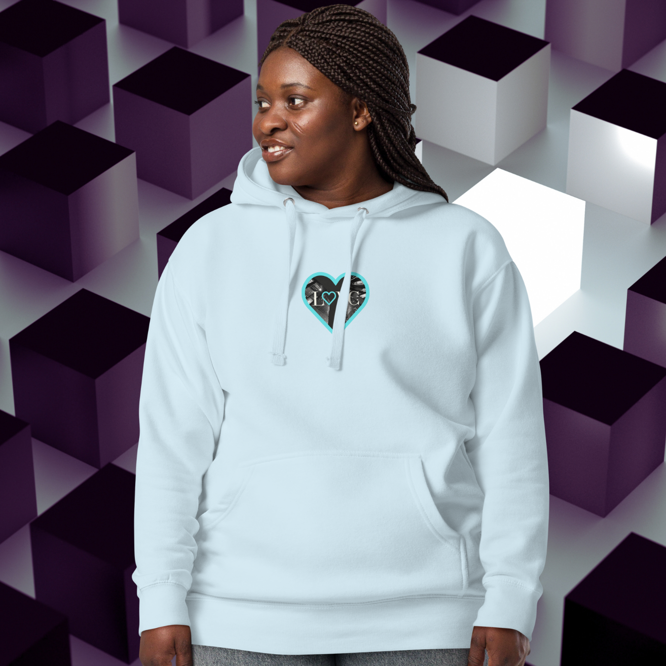 HOODIE CON CAPUCHA MUJER CITY
