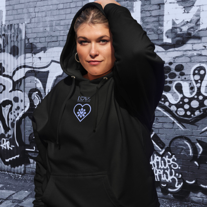 HOODIE PREMIUM CON CAPUCHA MUJER CUORE