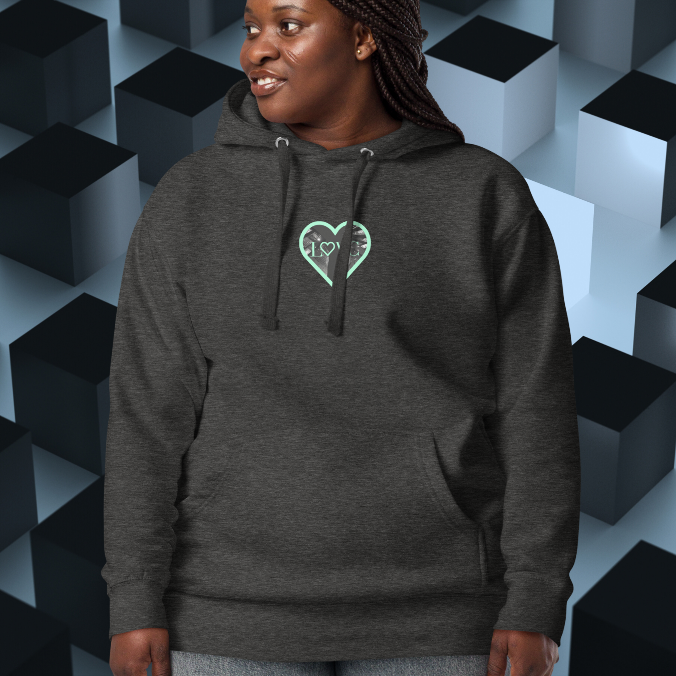 HOODIE CON CAPUCHA MUJER CITY