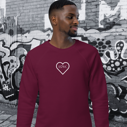 SUDADERA ORGÁNICA HOMBRE LOGO CLASSIC