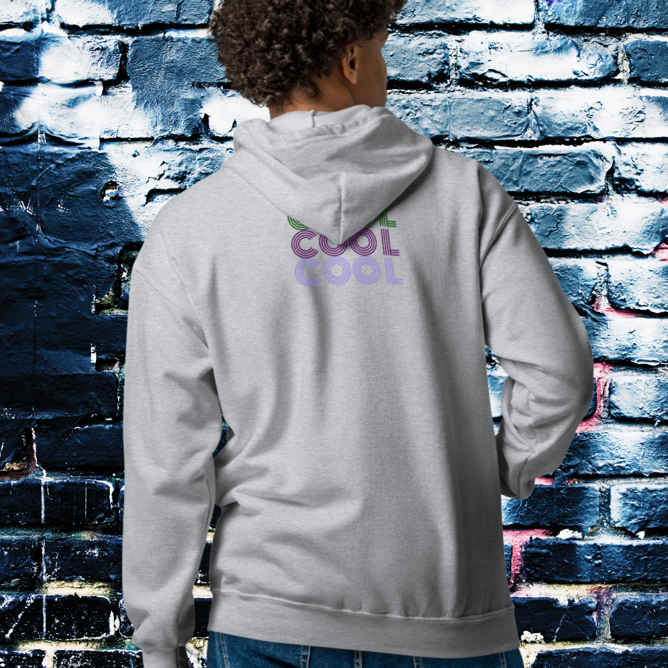 HOODIE CON CAPUCHA Y CREMALLERA HOMBRE COOL