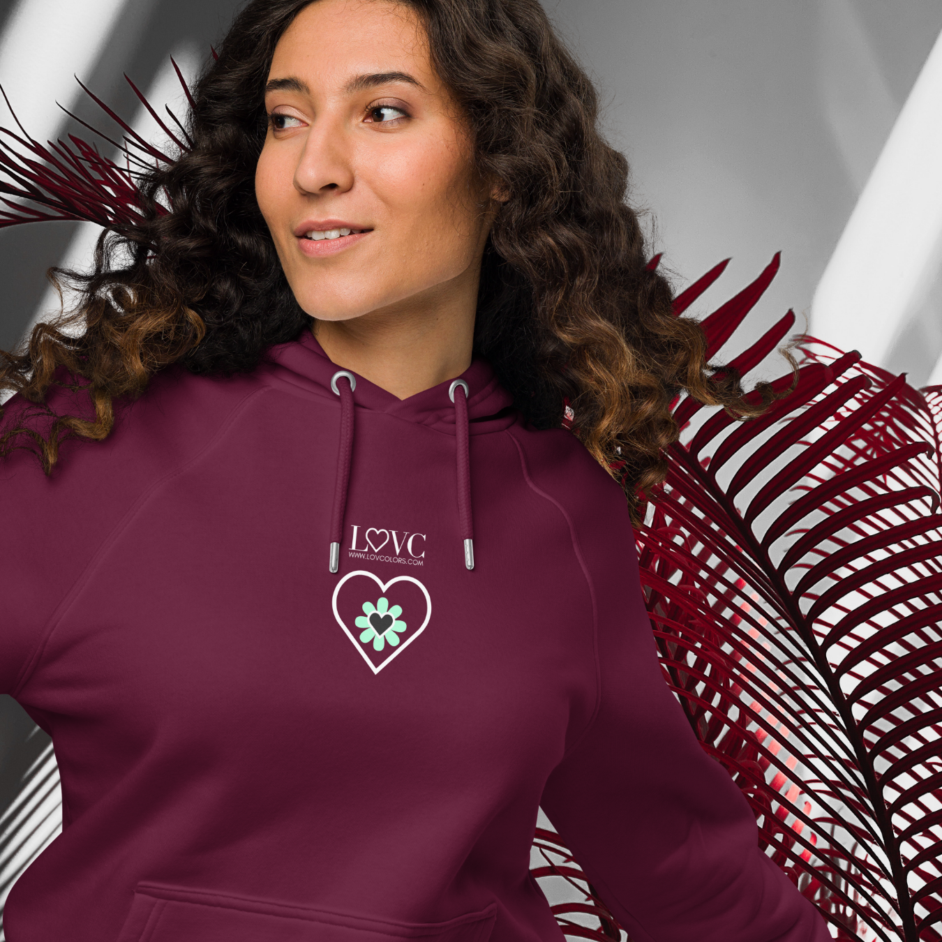 HOODIE CON CAPUCHA ECO MUJER CUORE