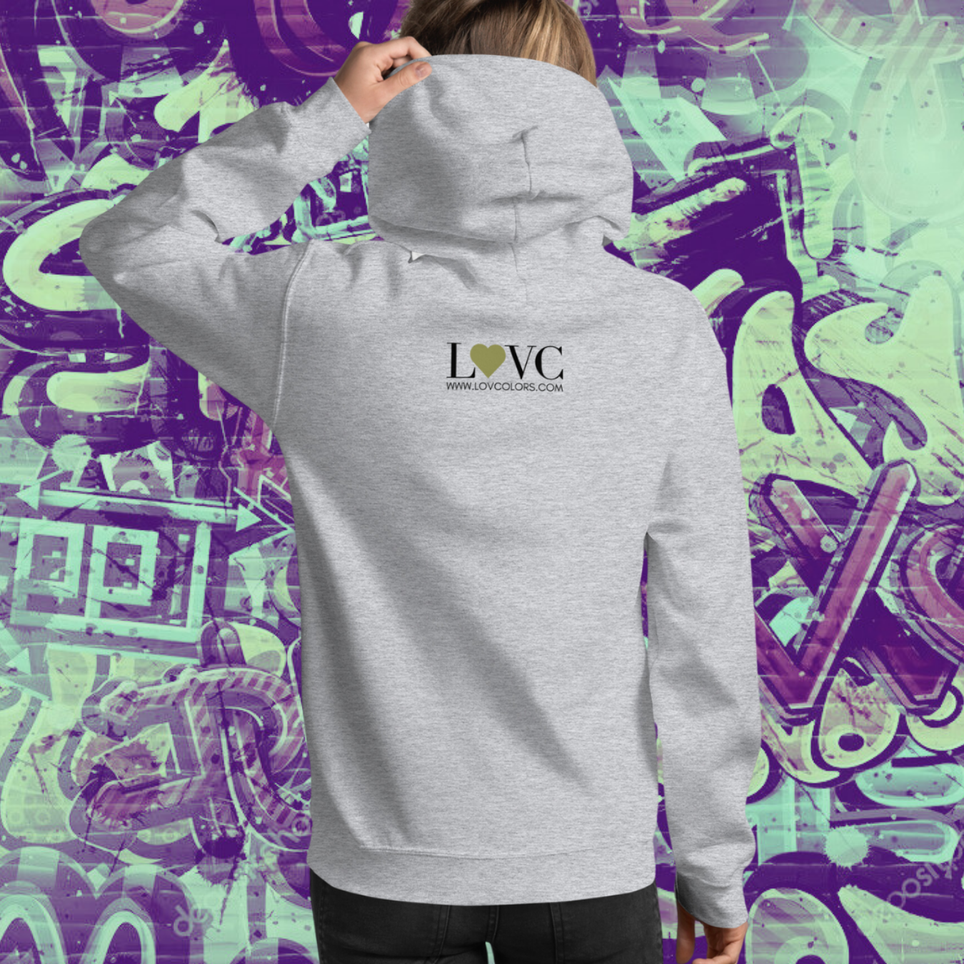 HOODIE CON CAPUCHA MUJER PERFIL