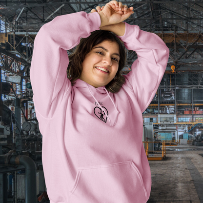 HOODIE CON CAPUCHA MUJER SILUETA