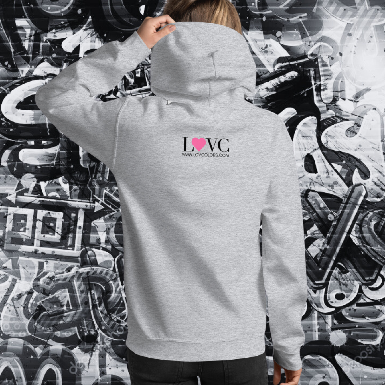HOODIE CON CAPUCHA MUJER PERFIL