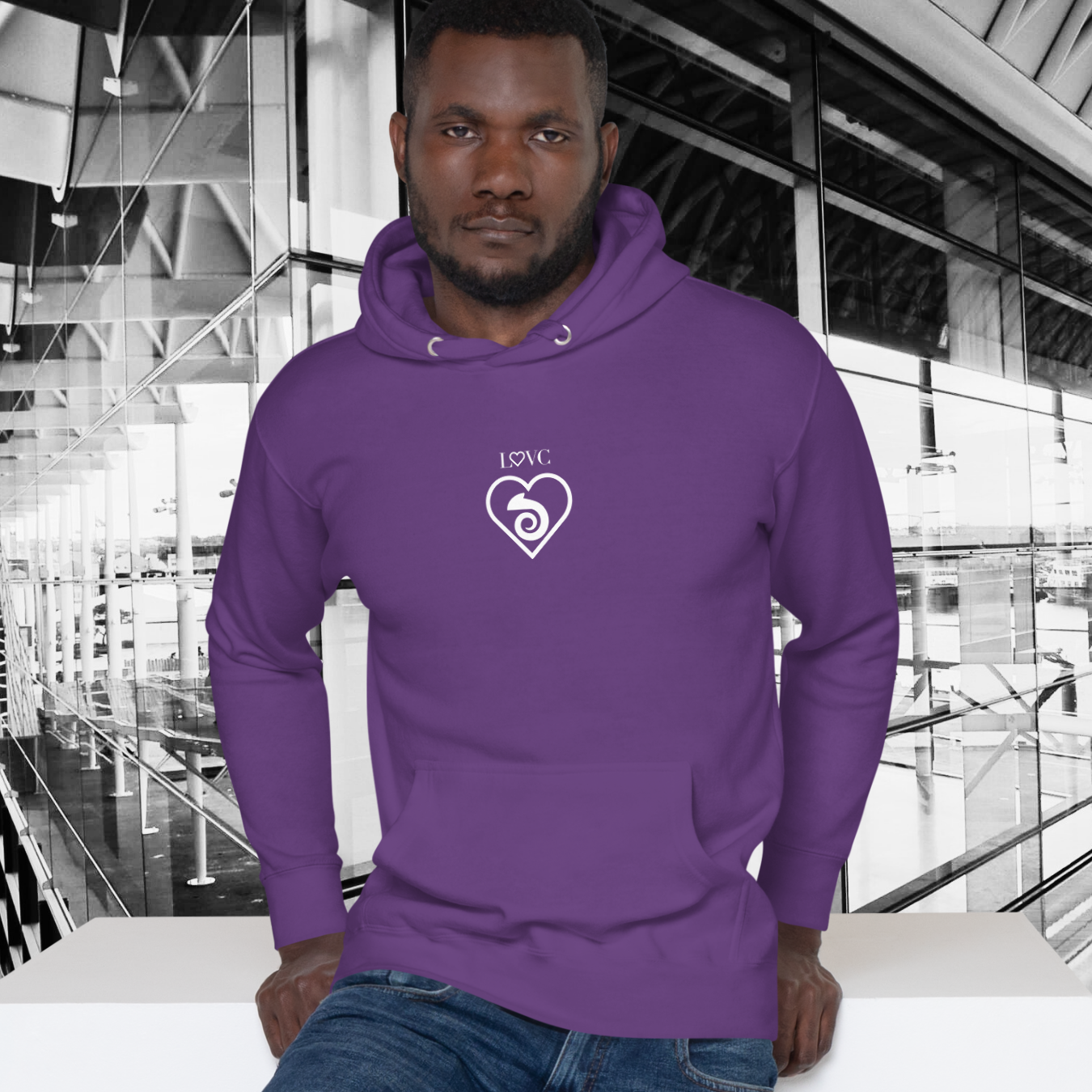 HOODIE CON CAPUCHA HOMBRE LIZARD
