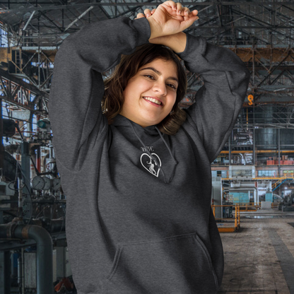 HOODIE CON CAPUCHA MUJER SILUETA