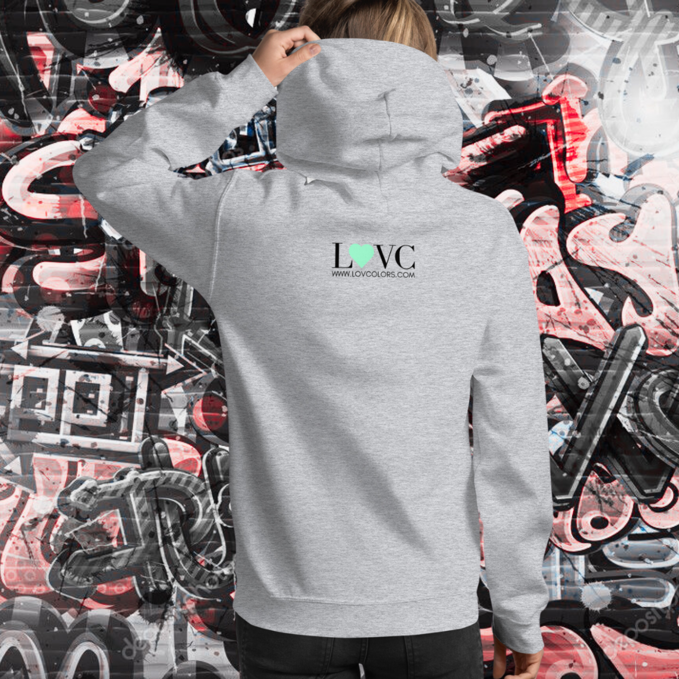 HOODIE CON CAPUCHA MUJER PERFIL