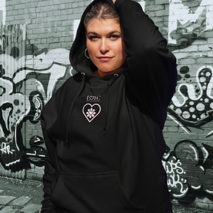 HOODIE PREMIUM CON CAPUCHA MUJER CUORE