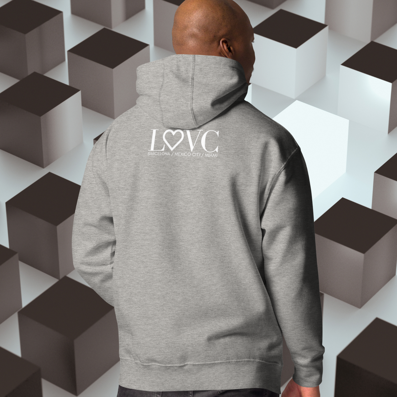 HOODIE CON CAPUCHA HOMBRE ANIMAL PRINT