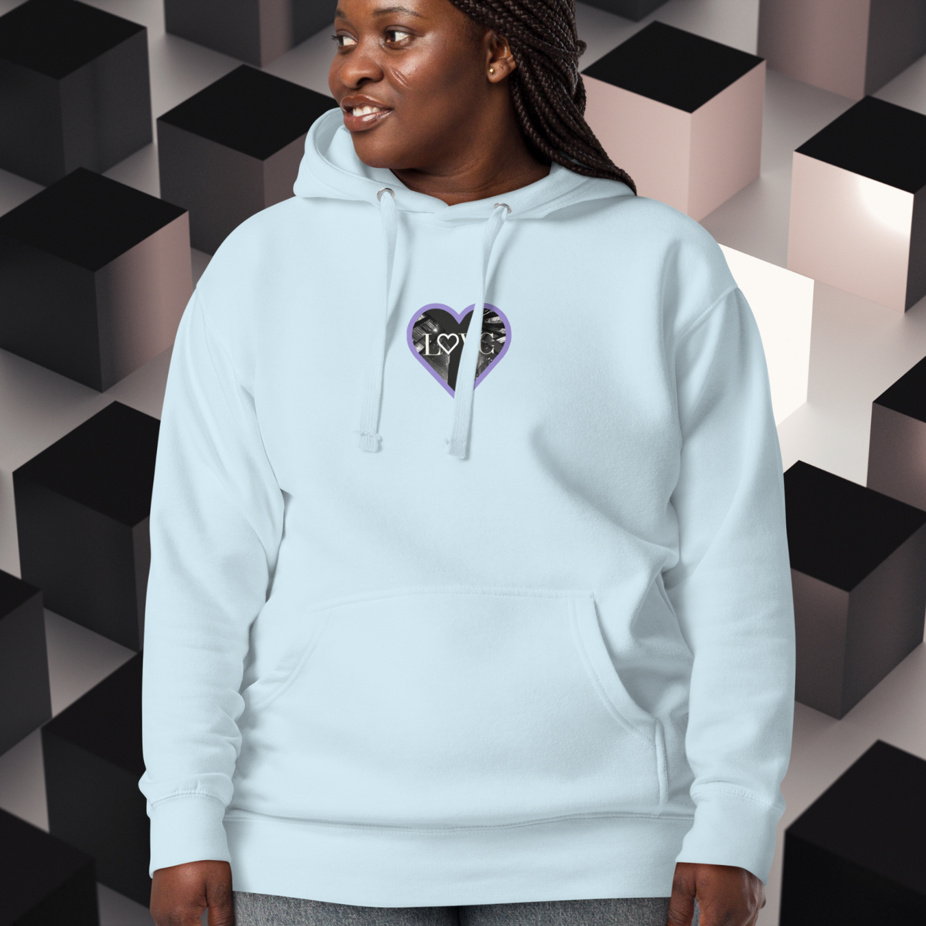 HOODIE CON CAPUCHA MUJER CITY