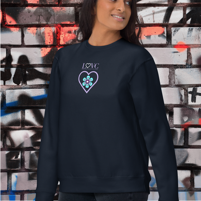 SUDADERA GRUESA MUJER FLOWER