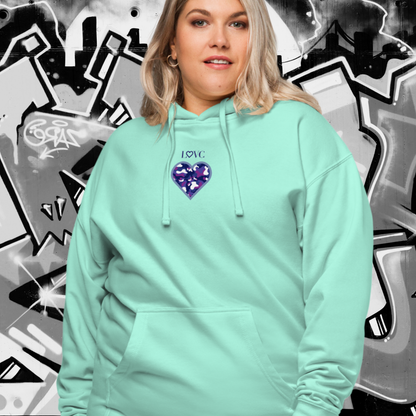 HOODIE PREMIUM CON CAPUCHA MUJER ANIMAL PRINT