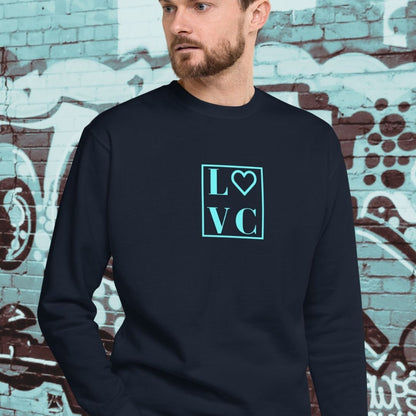 SUDADERA GRUESA HOMBRE LOGO CUADRADO