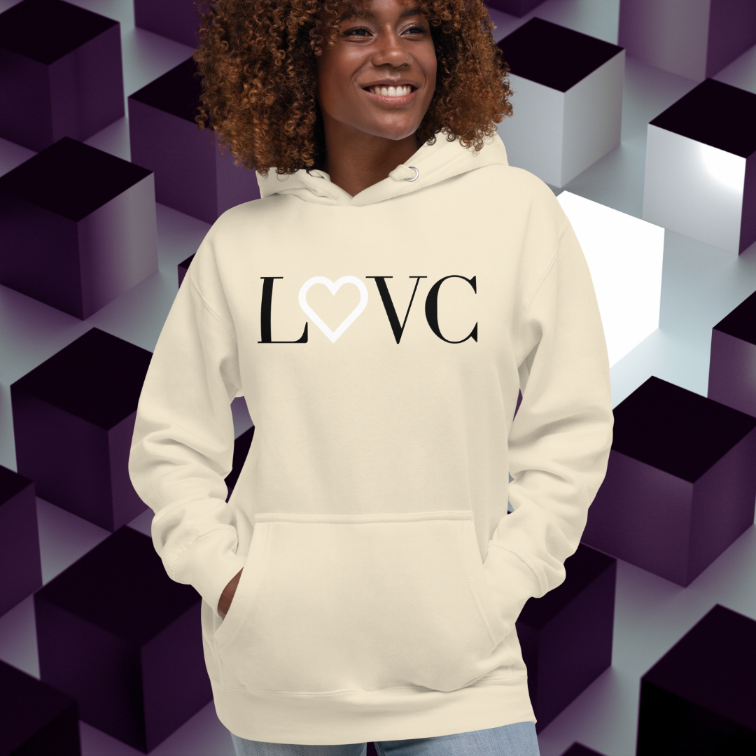 HOODIE CON CAPUCHA MUJER LOGO XL