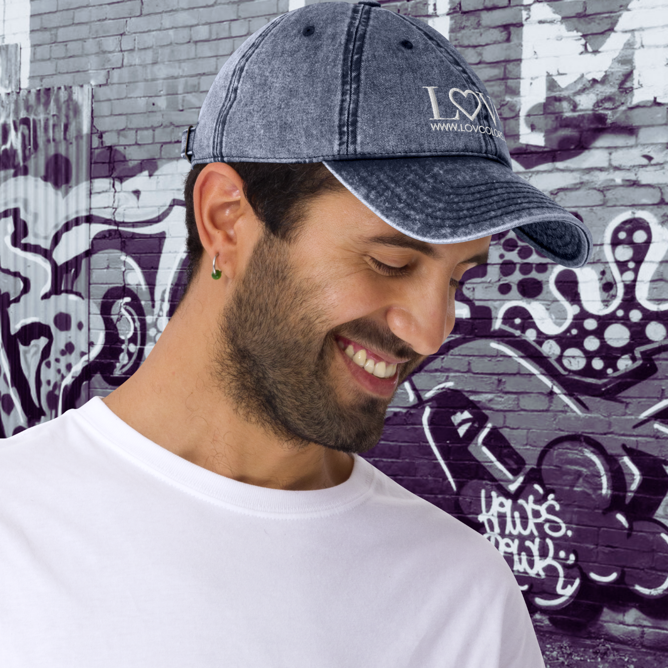 GORRA VINTAGE HOMBRE LOGO