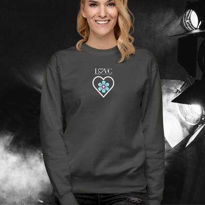 SUDADERA GRUESA MUJER FLOWER