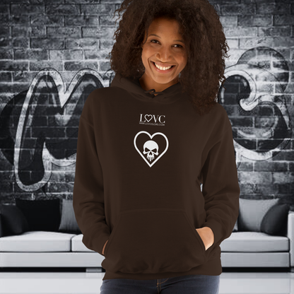 HOODIE CON CAPUCHA MUJER SKULL
