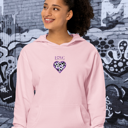 HOODIE PREMIUM CON CAPUCHA MUJER ANIMAL PRINT