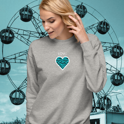 SUDADERA GRUESA MUJER ANIMAL PRINT
