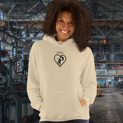 HOODIE CON CAPUCHA MUJER SILUETA