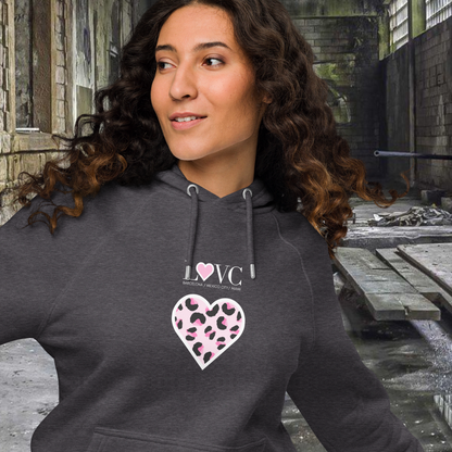 HOODIE CON CAPUCHA ECO MUJER ANIMAL PRINT