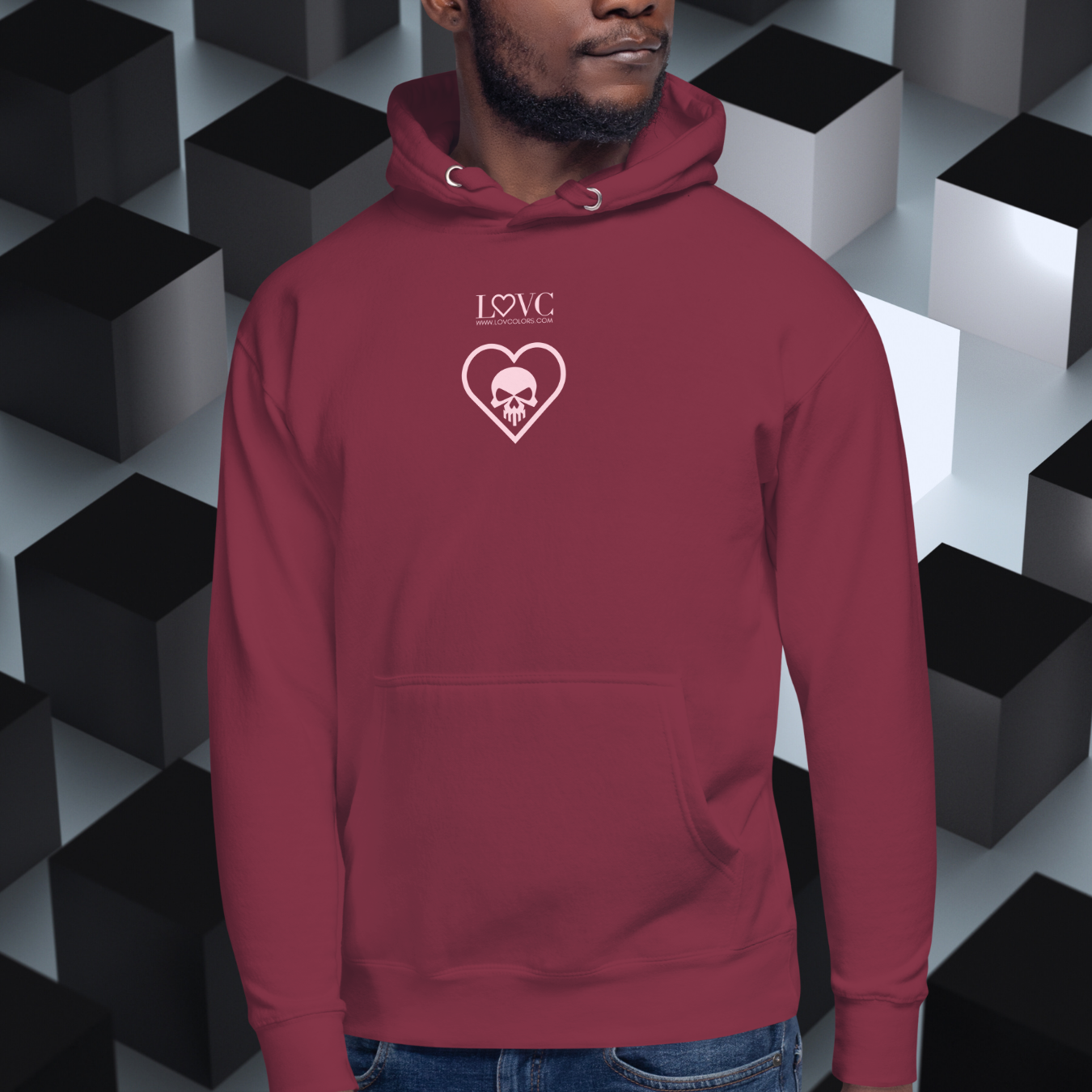 HOODIE CON CAPUCHA HOMBRE SKULL