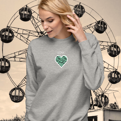 SUDADERA GRUESA MUJER ANIMAL PRINT