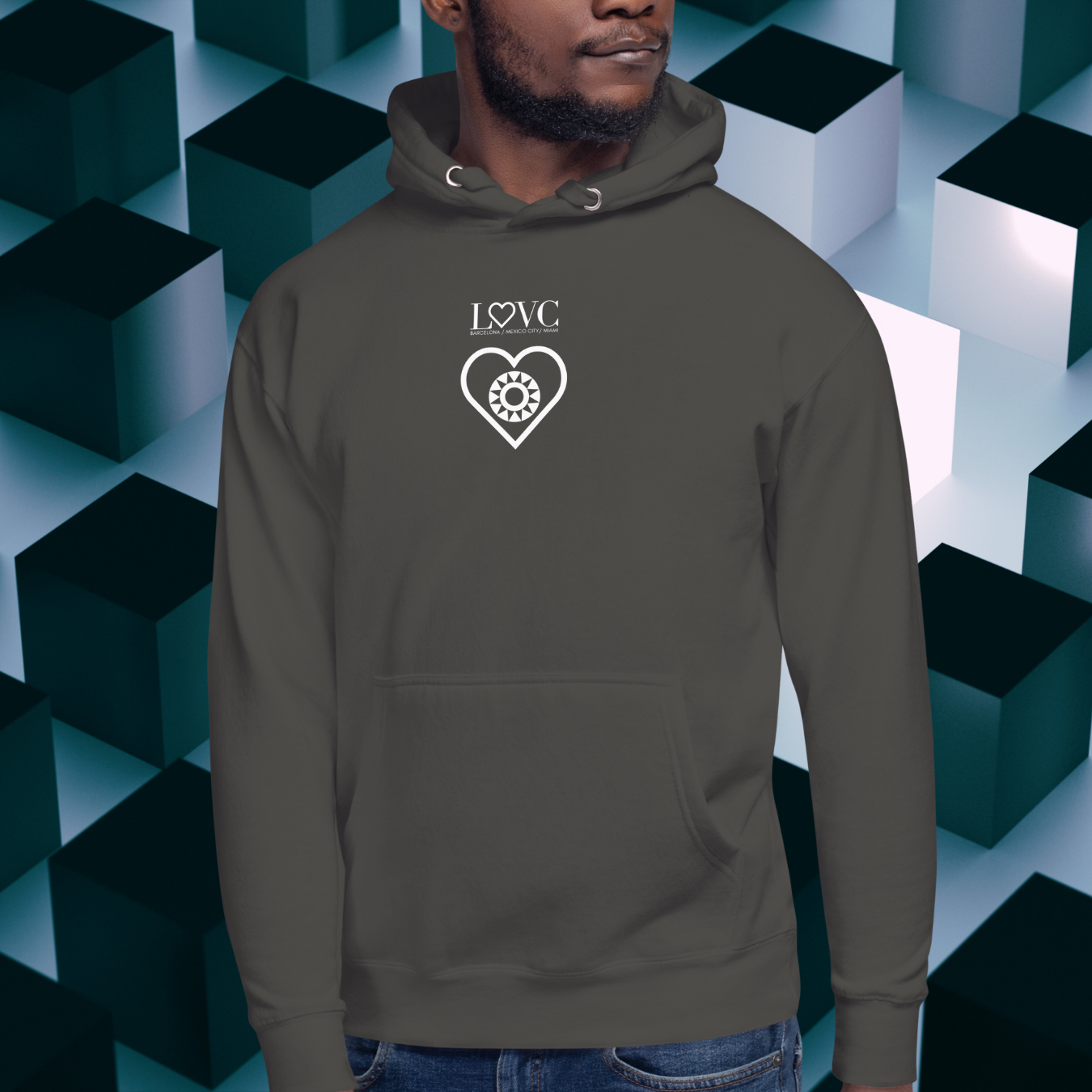HOODIE CON CAPUCHA HOMBRE ETNIA