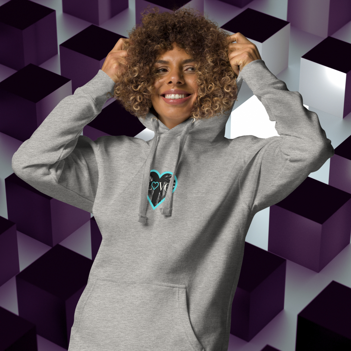 HOODIE CON CAPUCHA MUJER CITY