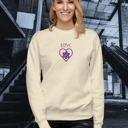 SUDADERA GRUESA MUJER FLOWER
