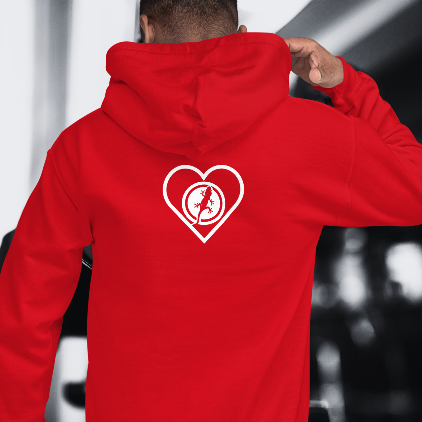 HOODIE CON CAPUCHA HOMBRE LIZARD