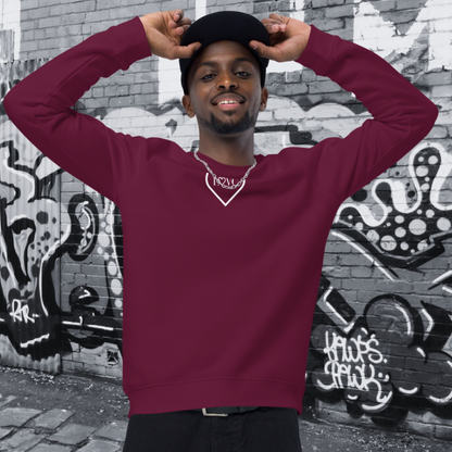 SUDADERA ORGÁNICA HOMBRE LOGO CLASSIC