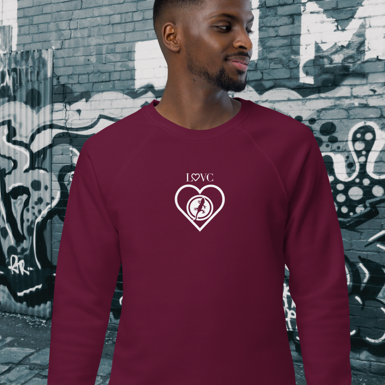 SUDADERA ORGÁNICA HOMBRE LIZARD