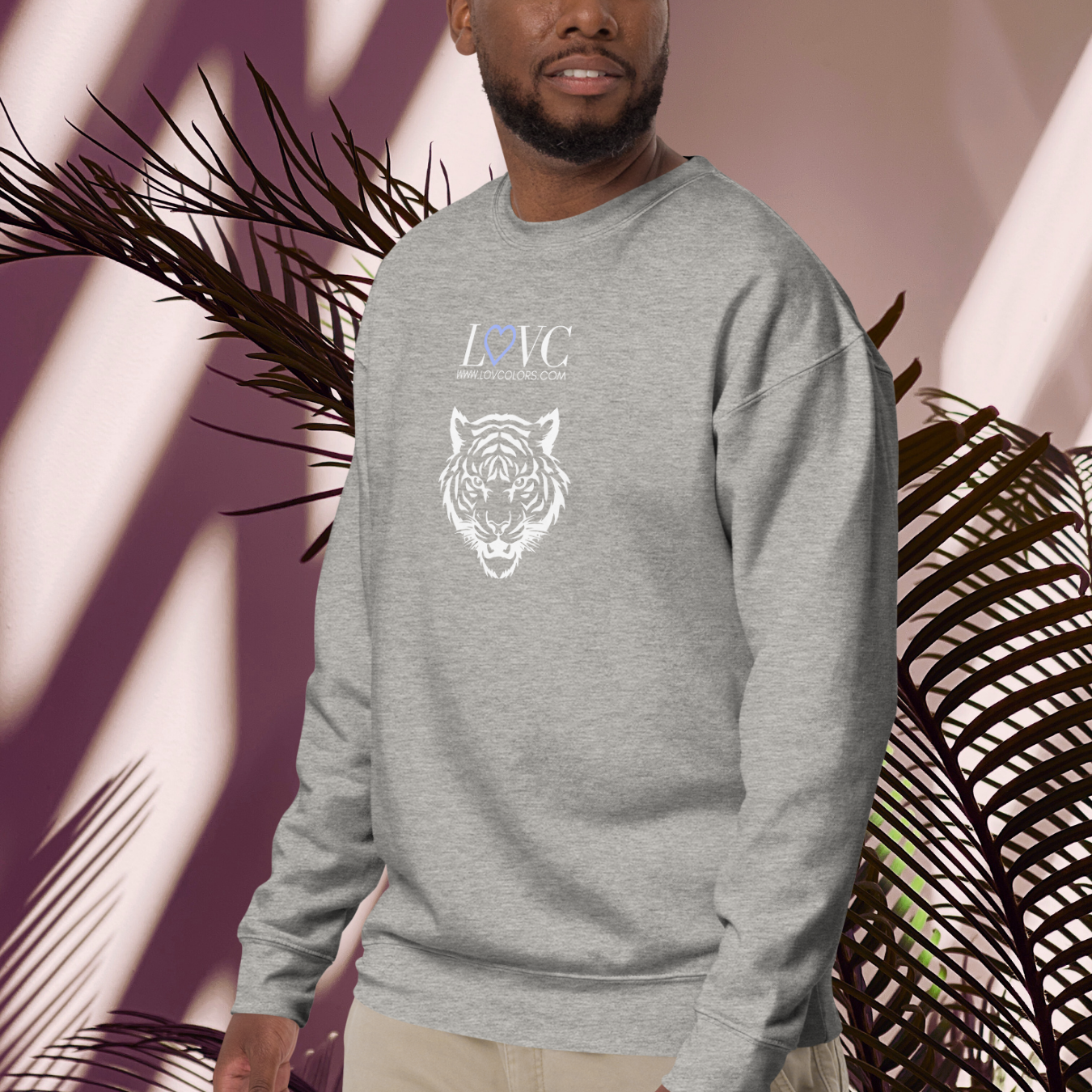SUDADERA GRUESA HOMBRE TIGER