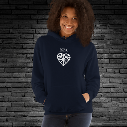 HOODIE CON CAPUCHA MUJER DIAMOND