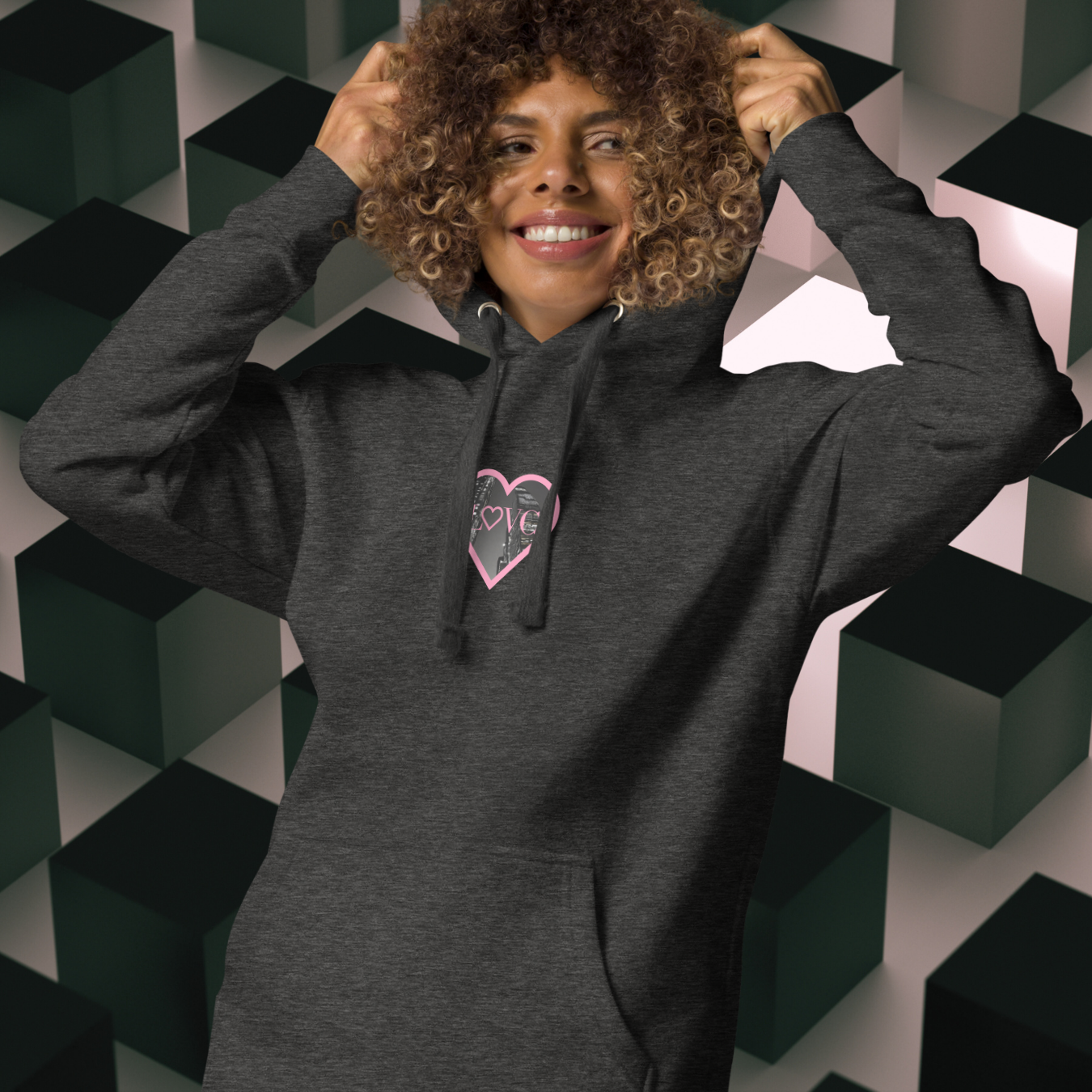 HOODIE CON CAPUCHA MUJER CITY