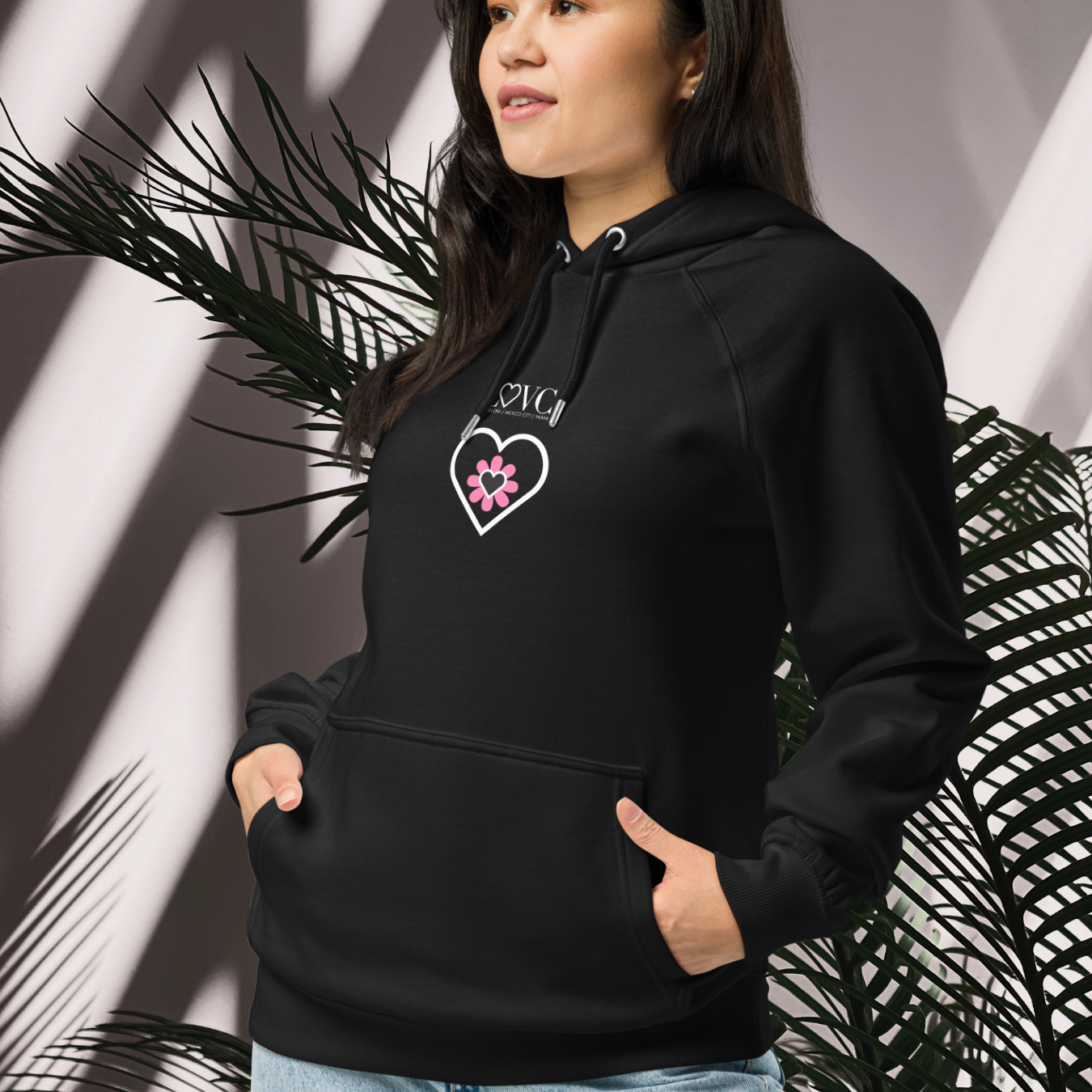 HOODIE CON CAPUCHA ECO MUJER CUORE