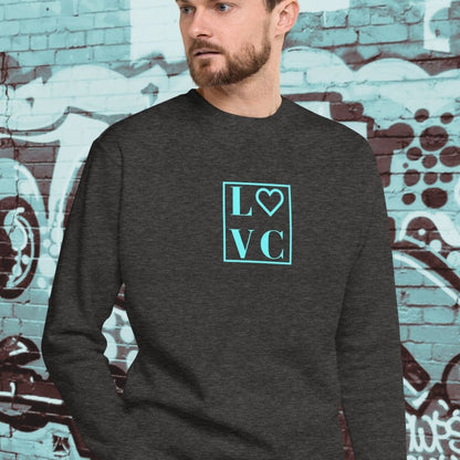 SUDADERA GRUESA HOMBRE LOGO CUADRADO